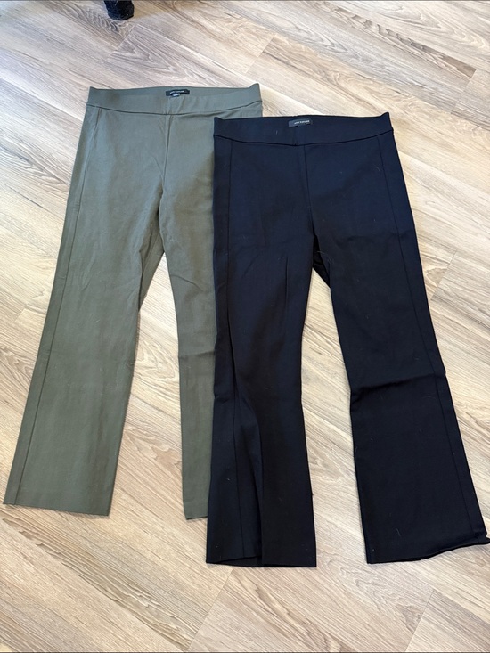 Ann Taylor Pants - Set of 2 Ann Taylor Ponte Pants - Black and Olive